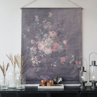 Hanging Floral Canvas