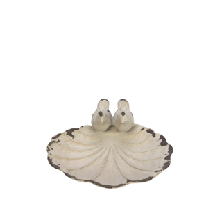 Antique Dish with Birds