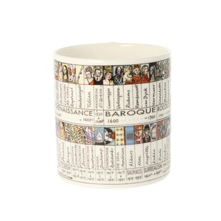Art Chart China Mug 300ml Bone