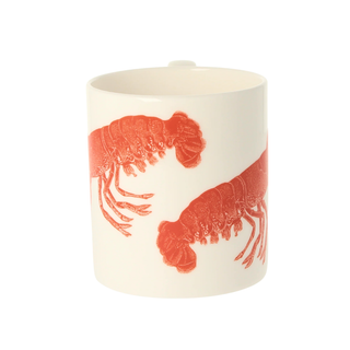 Lobster China Mug 300ml Bone