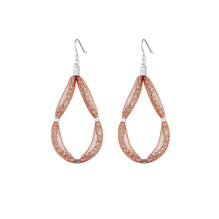 Bláithín Ennis Blush Gold Large Teardrop Earrings