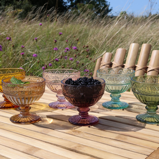 Assorted Glass Coupes