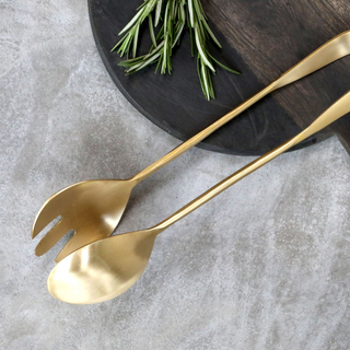 Salad Tongs Brass