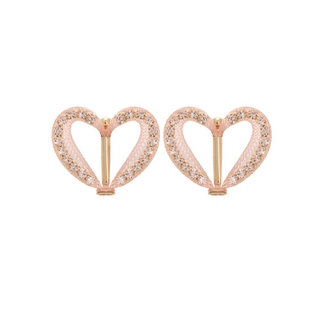 Bláithín Ennis Blush Gold Smitten Studs Earrings