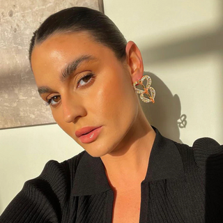 Bláithín Ennis Blush Gold Statement Smitten Studs Earrings
