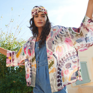 One Hundred Stars Kimono Susani Pink