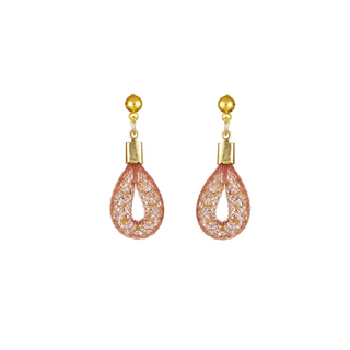 Bláithín Ennis Blush Gold Teeny Teardrop Earrings