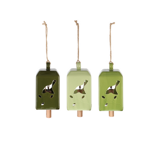 Green Shades Wind Chime Dark Green