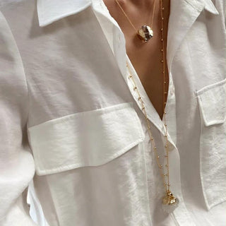 Aria-V | Khione Clear Quartz Necklace