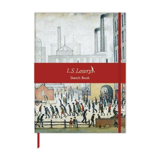 L.S Lowry Coming from the Mill Sketchbook