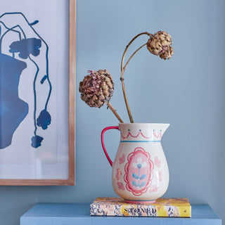 Odina Jug, Rose, Stoneware