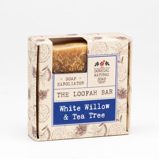 Donegal Natural Soap Co. White Willow & Tea Tree Loofah Soap