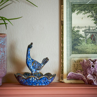 Kali Blue Bird Ring Dish