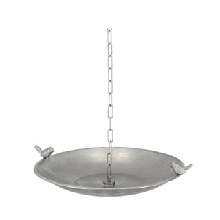 Bird Bath with Rain Chain