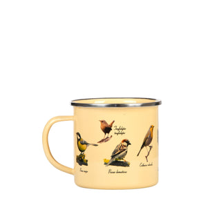 Birds Enamel Mug
