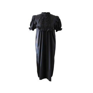 Victorian Style Nightdress in Black