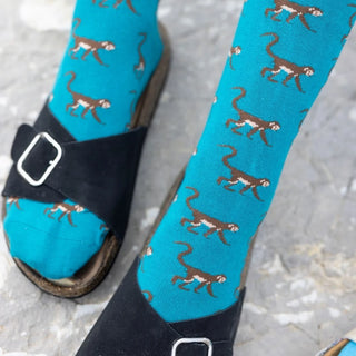 Swole Panda Bamboo Socks Monkey