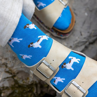 Swole Panda Women's Bamboo Socks Terrier