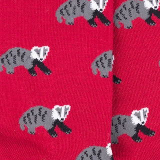 Swole Panda Women's Bamboo Socks Badger