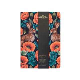 Poppy A5 Clothbound Notebook