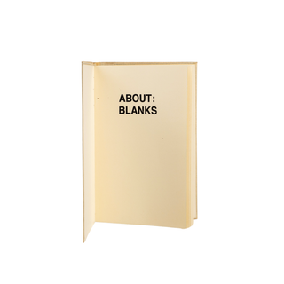 About Blanks Amor Aan Boord Notebook