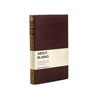 About Blanks The Woodlanders Notebook