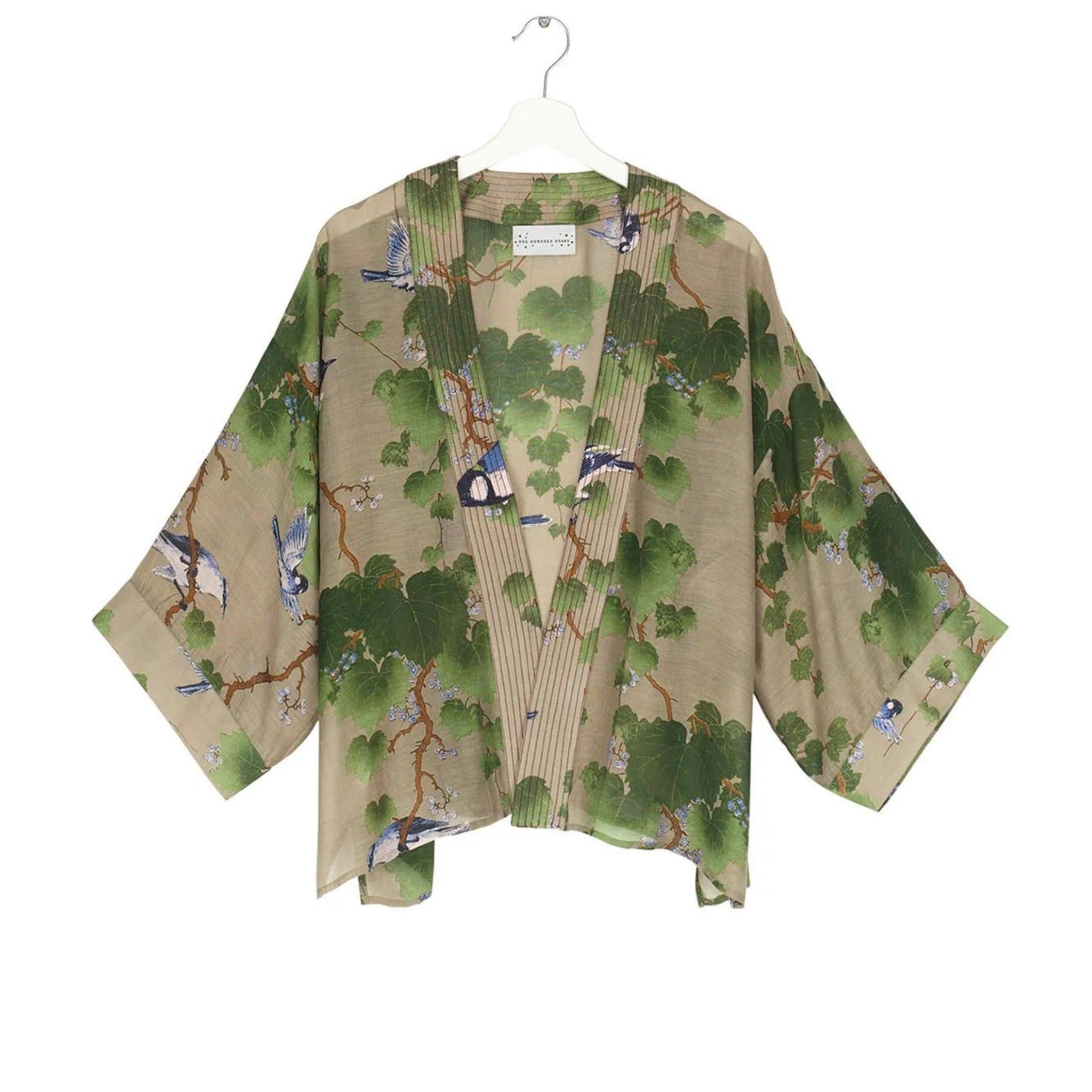 Acer Stone Short Kimono