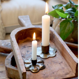 Candlestick Antique Brass