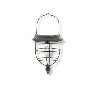Antique Zinc Solar Lantern