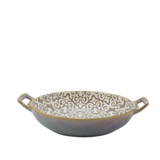 Round Ramekin with Handle French Grey