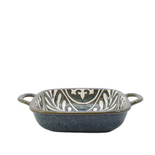 Square Ramekin with Handle Opal