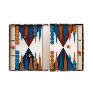 Backgammon Board Game Black