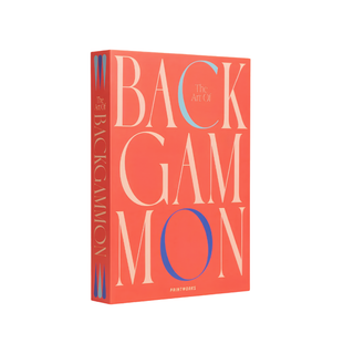 Backgammon Board Game Red