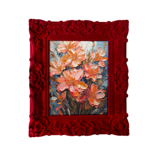 Belle Epoque Frame Large Red