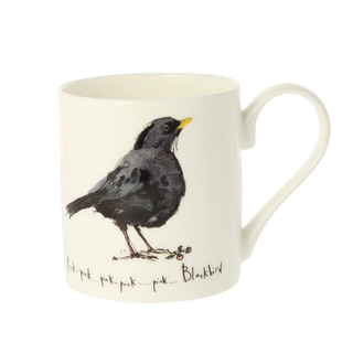 Blackbird China Mug 300ml Bone