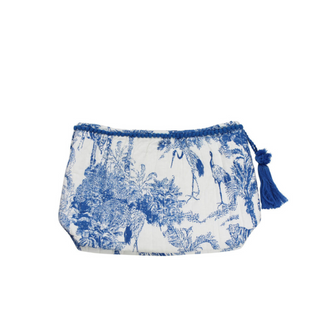 Safari Toile Cosmetic Bag