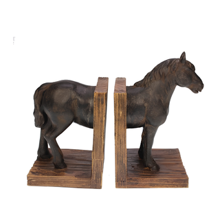 Bookend Set Horse
