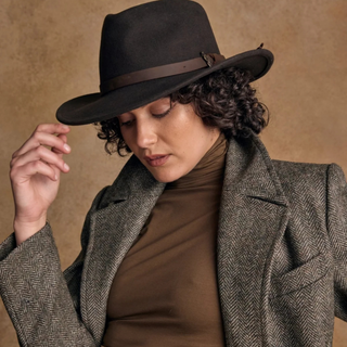 Jack Murphy Boston Wool Felt Hat Brown