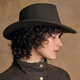 Jack Murphy Boston Wool Felt Hat Olive