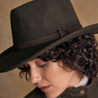 Jack Murphy Boston Wool Felt Hat Olive