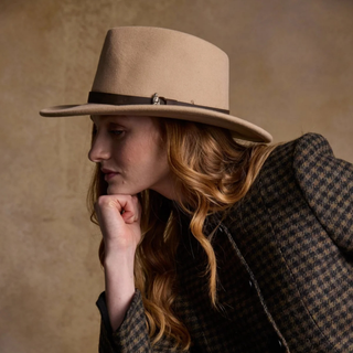 Jack Murphy Boston Wool Felt Hat Tan
