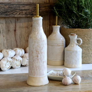 Bottle with Bottle Pourer Cream