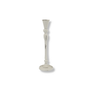 Candlestick Antique Cream H23cm