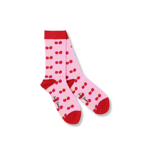 Socks Ladies Cherry