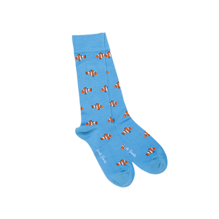 Swole Panda Women's Bamboo Socks Clown Fish