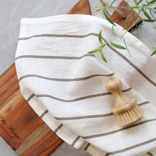 Éternel Tea Towel with Stripes