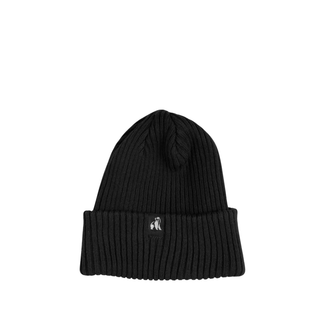 Swole Panda Organic Cotton Beanie - Black