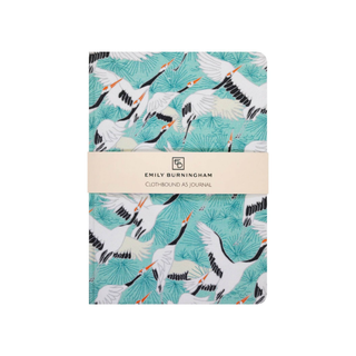 Cranes A5 Clothbound Notebook