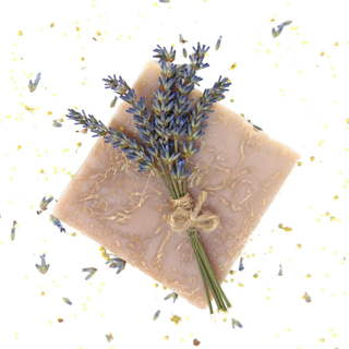 Donegal Natural Soap  The Loofah bar Lavender and Meadowsweet