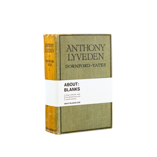 About Blanks Dornford Yates Notebook